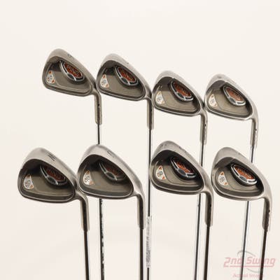 Ping G10 Iron Set 6-PW GW SW LW Ping AWT Steel Regular Right Handed Black Dot +1/4"