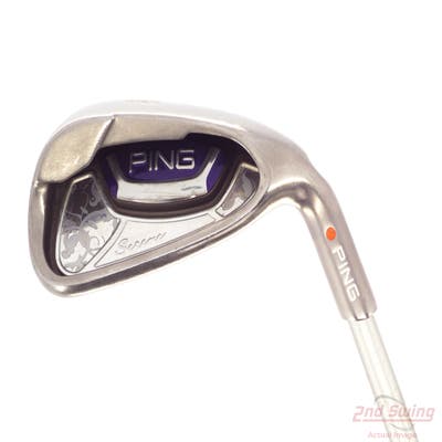 Ping Serene Single Iron Pitching Wedge PW Ping ULT 210 Ladies Ultra Lite Graphite Ladies Right Handed Orange Dot 35.25in