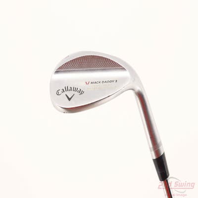 Callaway Mack Daddy 2 Chrome Wedge Lob LW 60° 10 Deg Bounce U Grind True Temper Dynamic Gold Steel Wedge Flex Right Handed 35.0in
