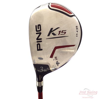 Ping K15 Fairway Wood 3 Wood 3W 16° Ping TFC 149F Graphite Regular Left Handed 43.0in