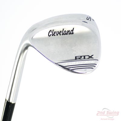 Cleveland RTX Full Face Tour Satin Wedge Sand SW 54° 9 Deg Bounce Dynamic Gold Spinner TI Steel Wedge Flex Left Handed 35.75in