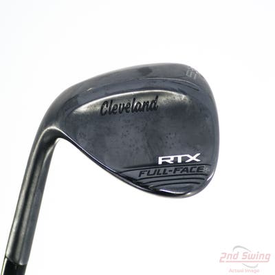Cleveland RTX Full Face Black Satin Wedge Sand SW 56° 9 Deg Bounce Dynamic Gold Spinner TI Steel Wedge Flex Left Handed 35.75in