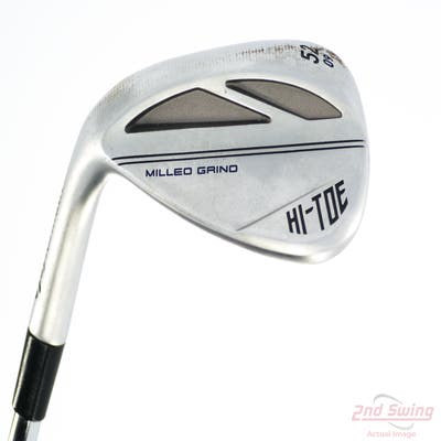 TaylorMade Milled Grind HI-TOE 3 Chrome Wedge Gap GW 52° 9 Deg Bounce FST KBS Hi-Rev 2.0 115 Steel Regular Left Handed 35.75in