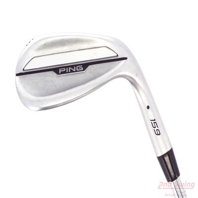 Ping s159 Chrome Wedge Lob LW 58° 14 Deg Bounce W Grind True Temper Dynamic Gold 105 Steel Stiff Right Handed Black Dot 35.5in