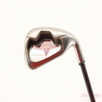 Callaway 2006 Big Bertha Single Iron 6 Iron Callaway Stock Graphite Graphite Ladies Right Handed 36.75in