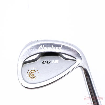 Cleveland CG16 Chrome Zip Groove Wedge Gap GW 52° 10 Deg Bounce Cleveland Traction Wedge Steel Wedge Flex Right Handed 36.25in