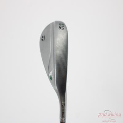 TaylorMade Milled Grind 4 Chrome Wedge Lob LW 58° 11 Deg Bounce SB Dynamic Gold Tour Issue 115 Steel Wedge Flex Right Handed 35.0in