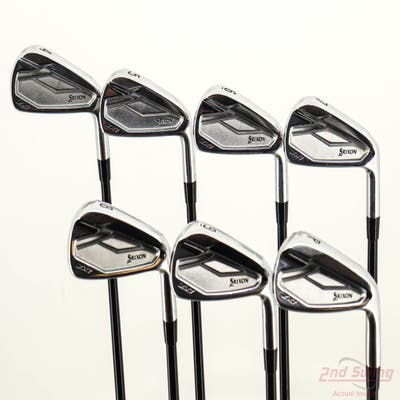Srixon ZX7 Iron Set 4-PW Mitsubishi MMT 105 Graphite Stiff Right Handed +1 1/4"