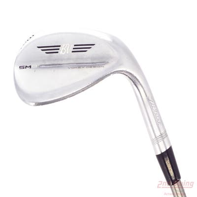 Titleist Vokey SM9 Tour Chrome Wedge Lob LW 58° 12 Deg Bounce D Grind Titleist Aldila VS Proto-T 55 Graphite Ladies Right Handed 34.0in