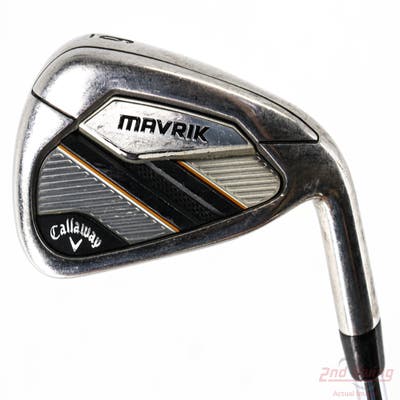 Callaway Mavrik Single Iron 6 Iron True Temper Elevate 95 VSS Steel Stiff Right Handed 37.5in