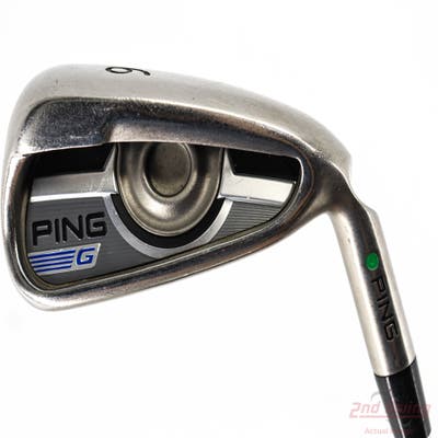 Ping 2016 G Single Iron 6 Iron AWT 2.0 Steel Regular Right Handed Green Dot 38.0in