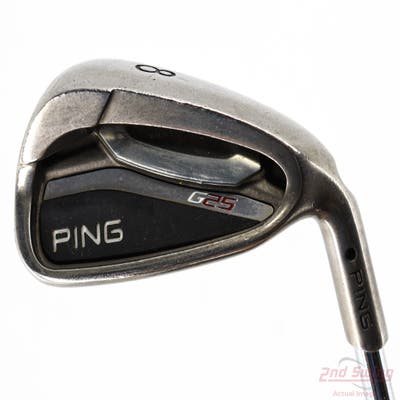 Ping G25 Single Iron 8 Iron Ping CFS Steel Regular Right Handed Black Dot 36.25in