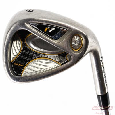 TaylorMade R7 Draw Single Iron 9 Iron TM T-Step 90 Steel Stiff Right Handed 36.0in
