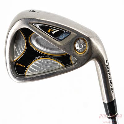TaylorMade R7 Draw Single Iron 4 Iron TM T-Step 90 Steel Stiff Right Handed 38.5in
