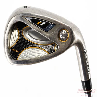 TaylorMade R7 Draw Single Iron 8 Iron TM T-Step 90 Steel Stiff Right Handed 36.5in