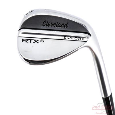 Mint Cleveland RTX 6 ZipCore Tour Satin Wedge Lob LW 58° 12 Deg Bounce Full Dynamic Gold Spinner TI Steel Wedge Flex Right Handed 35.0in
