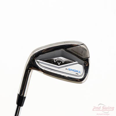 Callaway Paradym Ai Smoke HL Single Iron 7 Iron True Temper Elevate MPH 85 Steel Regular Left Handed 37.5in