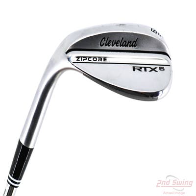 Cleveland RTX 6 ZipCore Tour Satin Wedge Lob LW 60° 10 Deg Bounce Mid Dynamic Gold Spinner TI Steel Wedge Flex Left Handed 35.25in