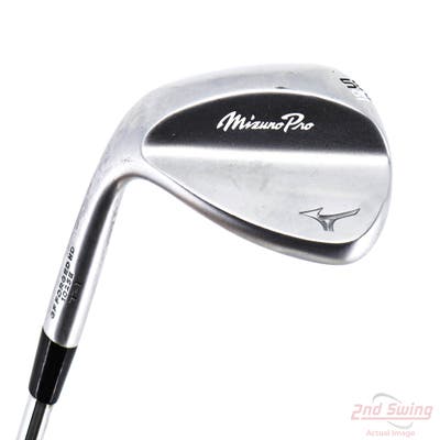 Mizuno Pro T-1 Soft White Satin Wedge Lob LW 58° 8 Deg Bounce C Grind Dynamic Gold Tour Issue S400 Steel Stiff Left Handed 35.25in
