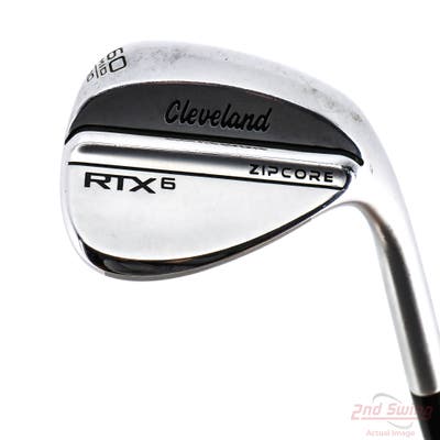 Cleveland RTX 6 ZipCore Tour Satin Wedge Lob LW 60° 10 Deg Bounce Mid Dynamic Gold Spinner TI Steel Wedge Flex Right Handed 35.25in