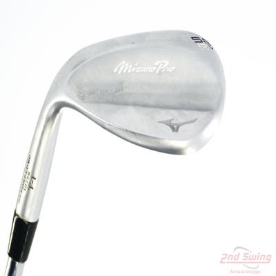 Mizuno Pro T-1 Soft White Satin Wedge Lob LW 58° 10 Deg Bounce V Grind Dynamic Gold Tour Issue S400 Steel Stiff Left Handed 35.25in