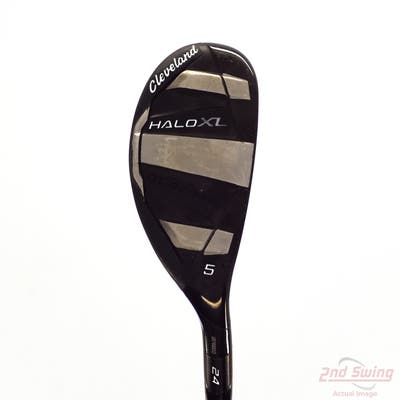 Cleveland HALO XL Hybrid 5 Hybrid 24° Aldila Ascent Blue 50 Graphite Senior Right Handed 36.0in