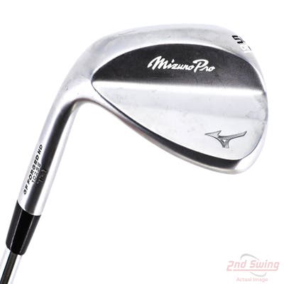 Mint Mizuno Pro T-1 Soft White Satin Wedge Sand SW 54° 8 Deg Bounce M Grind Dynamic Gold Tour Issue S400 Steel Stiff Left Handed 35.25in