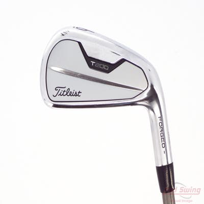 Titleist 2021 T200 Single Iron 6 Iron Aerotech SteelFiber i110cw Graphite Stiff Right Handed 38.25in