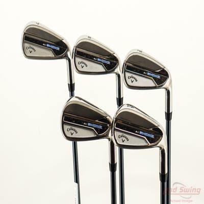 Callaway Paradym Ai Smoke Iron Set 7-PW AW UST Mamiya Recoil 65 Dart Graphite Regular Right Handed +3/4"