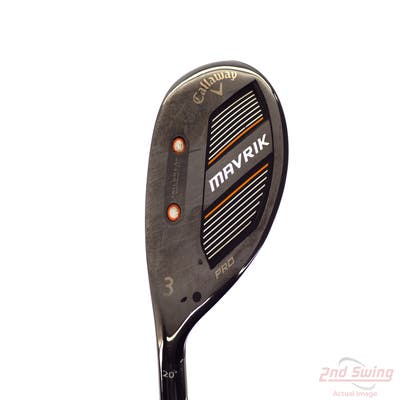 Callaway Mavrik Pro Hybrid 3 Hybrid 20° FST KBS Hybrid 70 Graphite Regular Left Handed 40.25in