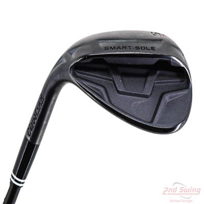 Cleveland Smart Sole 4 Black Satin Wedge Sand SW Smart Sole Graphite Graphite Wedge Flex Left Handed 35.75in