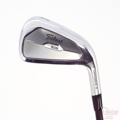 Titleist 2023 U 505 Utility Utility Iron 4 Utility Project X HZRDUS Black Gen4 80HY Graphite Stiff Right Handed 39.0in