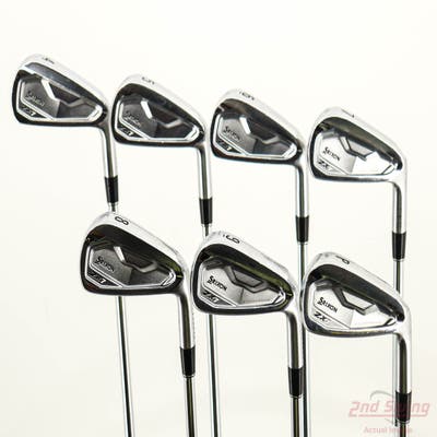 Srixon ZX7 MK II Iron Set 4-PW FST KBS Tour $-Taper Steel Stiff Right Handed +1/2"