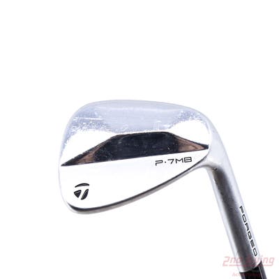 TaylorMade 2023 P7MB Single Iron Pitching Wedge PW Project X Rifle 6.0 Steel Stiff Right Handed 35.5in