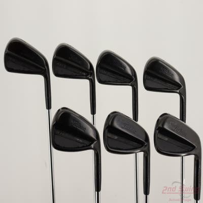 Titleist 2023 T150 Black Iron Set 4-PW Nippon NS Pro 1150GH Tour Steel Stiff Right Handed +1/4"