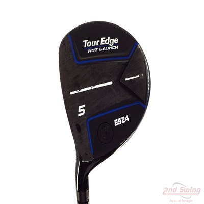 Tour Edge Hot Launch E524 Fairway Wood 5 Wood 5W Aldila Ascent Blue 50 Graphite Senior Left Handed 42.0in