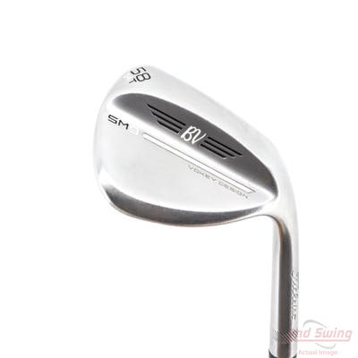 Titleist Vokey SM9 Tour Chrome Wedge Lob LW 58° 4 Deg Bounce T Grind Titleist Vokey BV Steel Wedge Flex Right Handed 35.25in