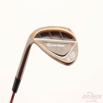TaylorMade HI-TOE RAW Wedge Lob LW 58° 10 Deg Bounce FST KBS Hi-Rev 2.0 115 Steel Wedge Flex Left Handed 35.0in