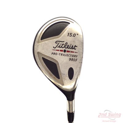 Titleist 980 F Fairway Wood 3 Wood 3W 15° Titleist 4375 Fairway Graphite Regular Right Handed 43.0in