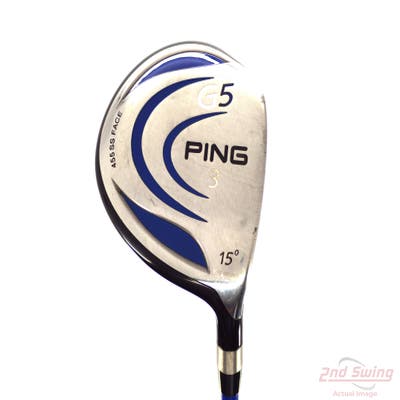 Ping G5 Fairway Wood 3 Wood 3W 15° Grafalloy ProLaunch Blue 75 Graphite Stiff Right Handed 43.0in