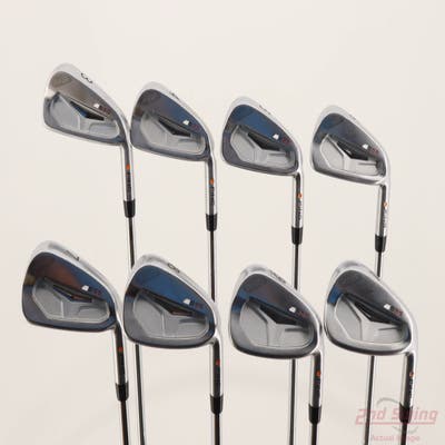 Ping S55 Iron Set 3-PW FST KBS Tour Steel X-Stiff Right Handed Orange Dot +1/4"