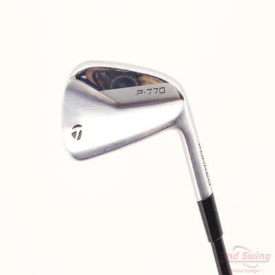 TaylorMade 2020 P770 Single Iron 4 Iron Dynamic Gold 105 Black Steel Stiff Right Handed 38.5in