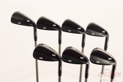 PXG 0311 Xtreme Dark Iron Set 4-PW Aerotech SteelFiber i110cw Graphite Stiff Right Handed STD