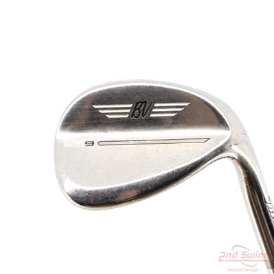 Titleist Vokey SM9 Brushed Steel Wedge Lob LW 58° 14 Deg Bounce K Grind Titleist Vokey BV Steel Wedge Flex Right Handed 35.5in