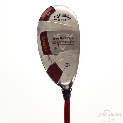 Callaway Big Bertha Diablo Hybrid 3 Hybrid 21° Callaway BB Diablo Hybrid Graphite Stiff Right Handed 40.5in