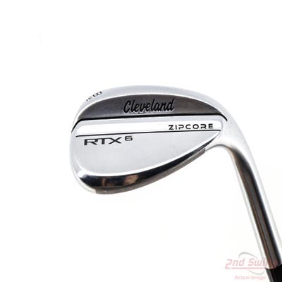 Cleveland RTX 6 ZipCore Tour Satin Wedge Lob LW 58° 6 Deg Bounce Low Dynamic Gold Spinner TI Steel Wedge Flex Right Handed 35.25in