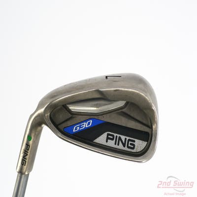 Ping G30 Single Iron 7 Iron Ping TFC 419i Graphite Senior Left Handed Green Dot 37.25in