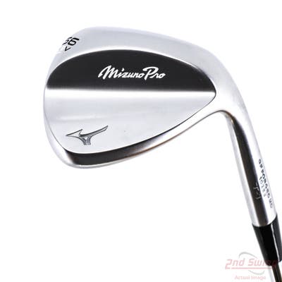 Mint Mizuno Pro T-1 Soft White Satin Wedge Sand SW 56° 8 Deg Bounce V Grind Dynamic Gold Tour Issue S400 Steel Stiff Right Handed 35.25in