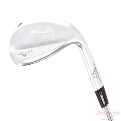 Mizuno Pro T-1 Soft White Satin Wedge Sand SW 56° 8 Deg Bounce V Grind Dynamic Gold Tour Issue S400 Steel Stiff Right Handed 35.25in