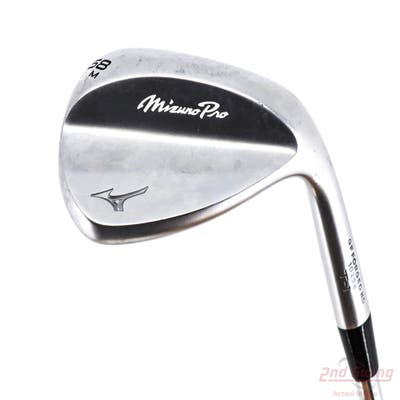 Mizuno Pro T-1 Soft White Satin Wedge Lob LW 58° 12 Deg Bounce M Grind Dynamic Gold Tour Issue S400 Steel Stiff Right Handed 35.25in